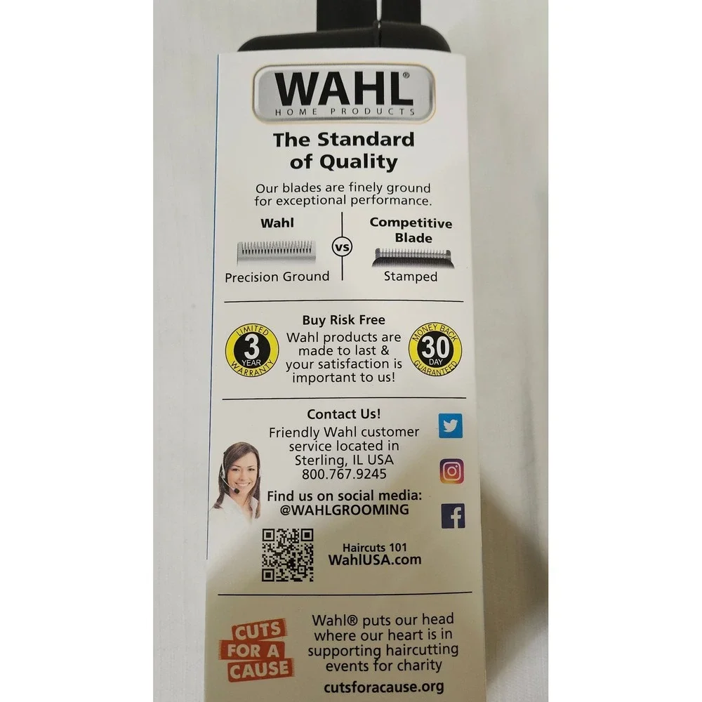 Wahl Sure Cut Easy to Use Haircutting‎ Kit Clipper 79449 NEW